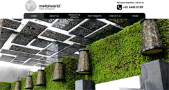 Desktop Screenshot of metalworld.com.sg